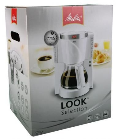Кофеварка Melitta Look IV Selection 1000 Вт белый
