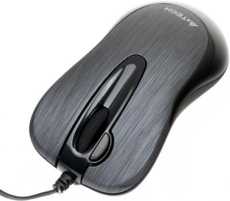 Мышь проводная A4TECH N-60F-1 чёрный USB