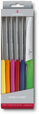 Набор ножей кухон. Victorinox Swiss Classic Kitchen (6.7839.6G) компл.:6шт ассорти подар.коробка