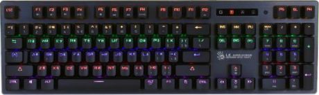 Клавиатура A4 B760 механическая черный USB Gamer LED