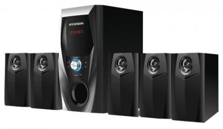Микросистема Hyundai H-HA540 черный 150Вт/FM/USB/BT/SD/MMC/MS