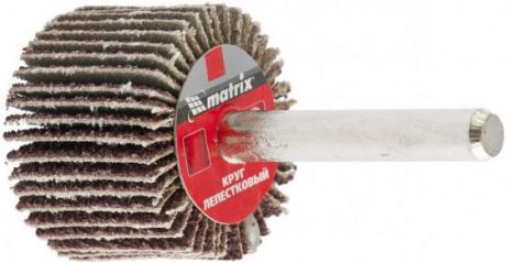 Круг лепестковый для дрели, 30 х 20 х 6 мм, P 120// Matrix