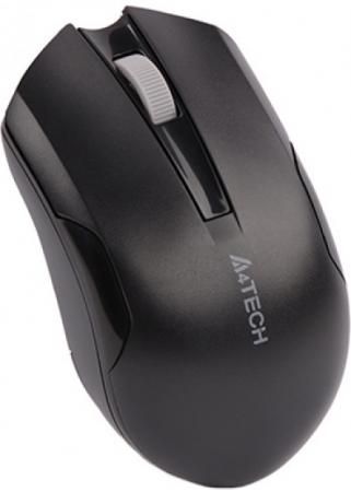 Мышь A4 V-Track G3-200NS черный оптическая (1000dpi) беспроводная USB (3but)