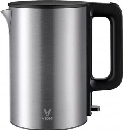Чайник электрический Xiaomi Viomi Mechanical Kettle V-MK151B 1800 Вт серебристый 1.5 л металл/пластик