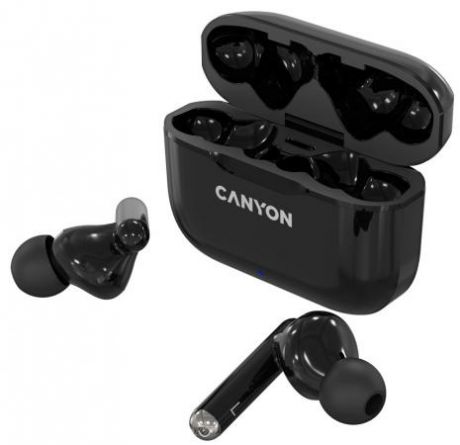 Гарнитура Canyon TWS-3 черный CNE-CBTHS3B