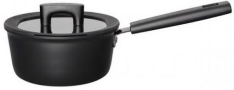 Ковш Fiskars Hard Face 1052226 1.8л. d=18см (с крышкой) черный