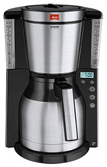 Кофеварка капельная Melitta Look V Therm Timer 1000Вт черный