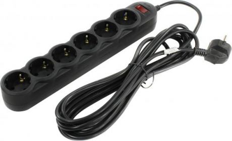 Сетевой фильтр Sven SF-06L 6 розеток 1.8 м SV-015121