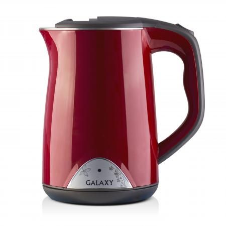 Чайник GALAXY GL0301 2000 Вт красный 1.5 л пластик