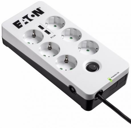 Сетевой фильтр Eaton Protection Box 6 6 розеток 2xUSB 1.8 м PB6UD