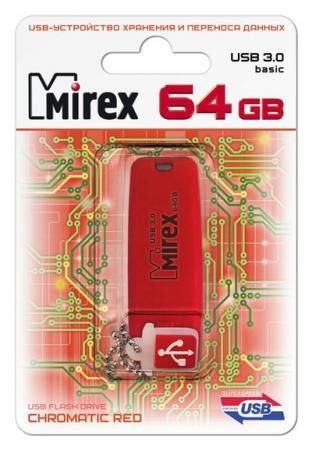 Флешка 64Gb Mirex Chromatic USB 3.0 красный 13600-FM3СHR64