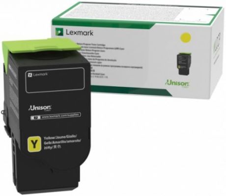 Картридж Lexmark сверхвысокой емкости с желтым тонером (контрактный) 5000 стр. для CS421dn, CX421adn