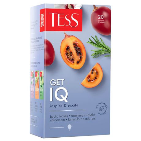 Чай Tess 20пак*1,5г гет айкью черный