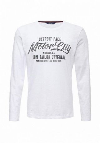 футболка Tom Tailor / муж / white / 100 % Хлопок / L