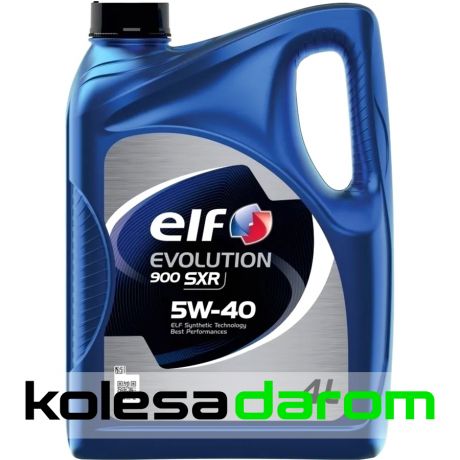 ELF Моторное масло для автомобиля Elf Evolution 900 SXR 5W40 4л.