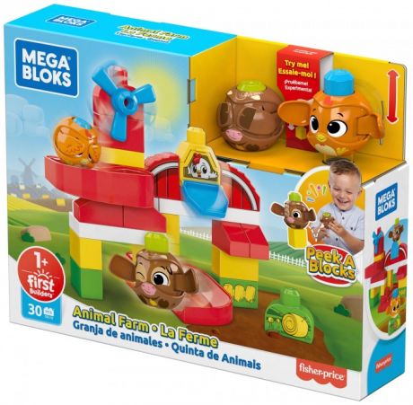 Конструкторы Mega Bloks Прятки на ферме (35 деталей)