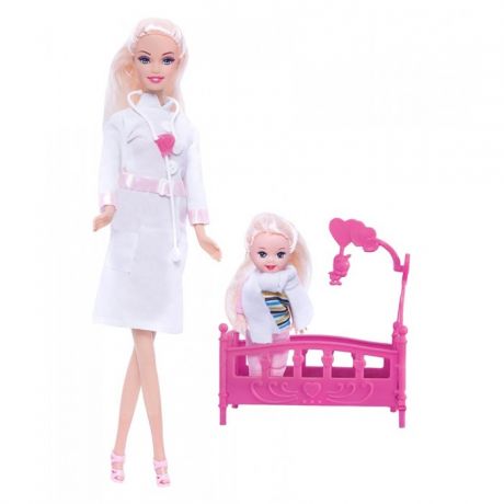 Куклы и одежда для кукол Toys Lab Набор Кукла Ася Детский доктор