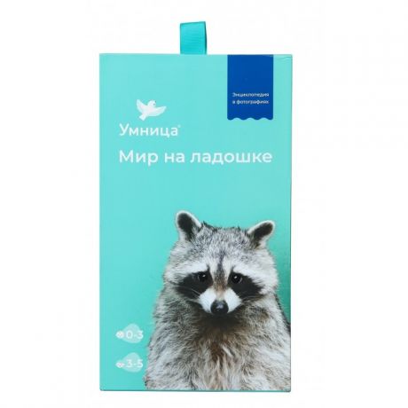 Раннее развитие Умница Мир на ладошке Выпуск Енот