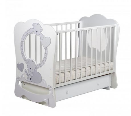 Детские кроватки Кубаньлесстрой Baby Sleep 7 БИ 133.2 маятник поперечный