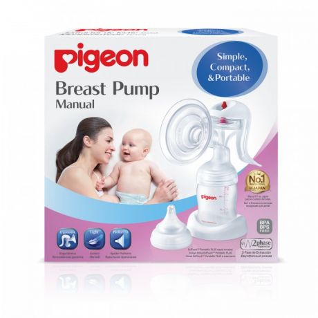 Молокоотсосы Pigeon Молокоотсос ручной двухфазный