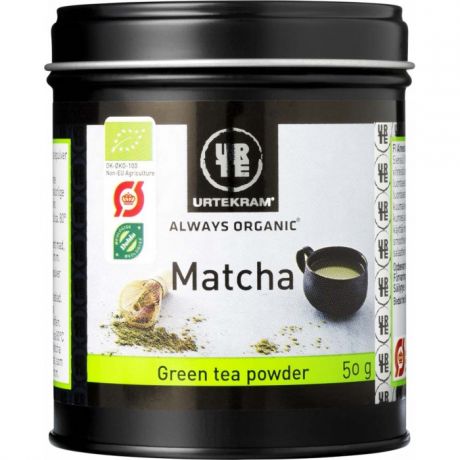 Чай Urtekram Зеленый чай Матча органический 50 г
