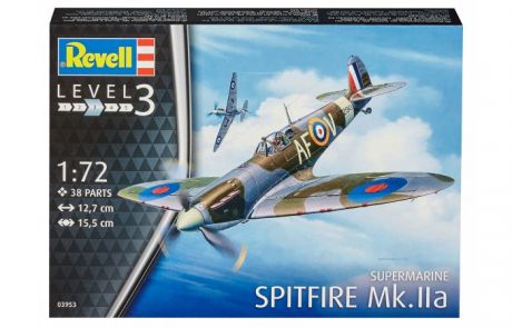 Сборные модели Revell Сборная модель Истребитель Spitfire Mk.IIa 1:72