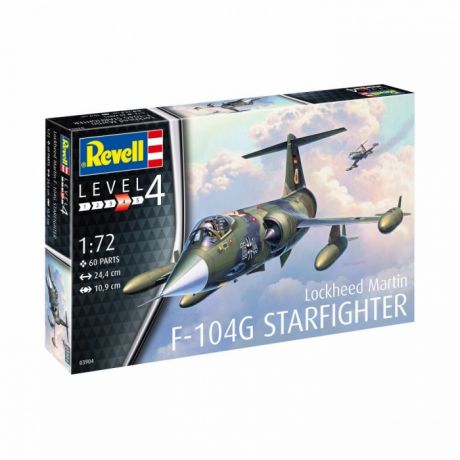 Сборные модели Revell Сборная модель Самолета F-104 Старфайтер 1:72