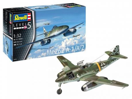 Сборные модели Revell Сборная модель Messerschmitt Me-262A-1 1:32