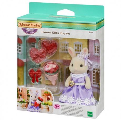 Игровые наборы Sylvanian Families Молочный крольчонок флорист