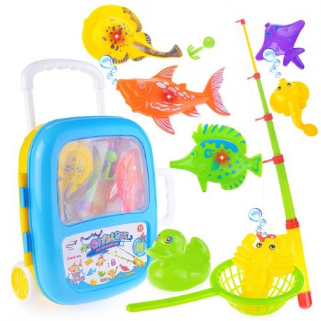 Игрушки для ванны Ural Toys Рыбалка в чемодане
