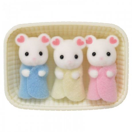 Игровые наборы Sylvanian Families Набор Тройняшки Зефирные мышата
