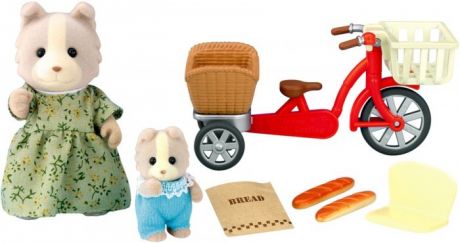 Игровые наборы Sylvanian Families Игровой набор Велосипедная прогулка