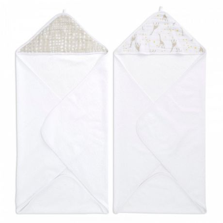 Полотенца Aden&Anais Набор полотенец с уголком Starry star 76x76 см 2 шт.