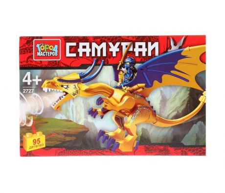Конструкторы Город мастеров Самурай на драконе (95 деталей) LP-2727-R