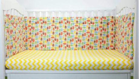 Бортики в кроватку Magic City Важные совы 30x60 см