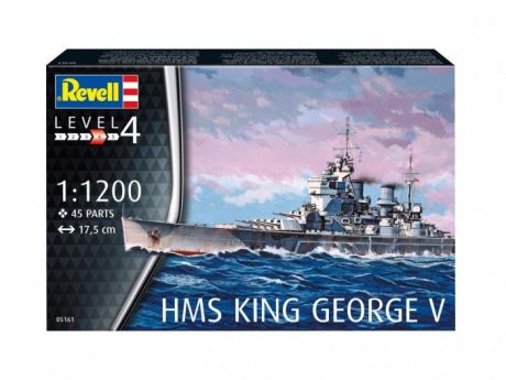 Сборные модели Revell Набор Линкор HMS King George V