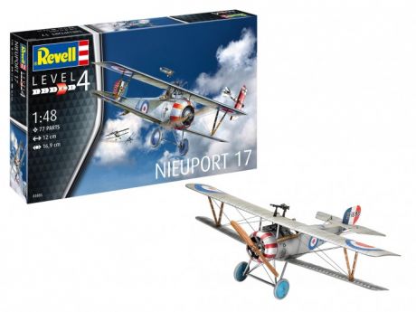 Сборные модели Revell Французский истребитель Nieuport 17