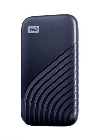 Твердотельный накопитель Western Digital My Passport 500Gb Blue WDBAGF5000ABL-WESN
