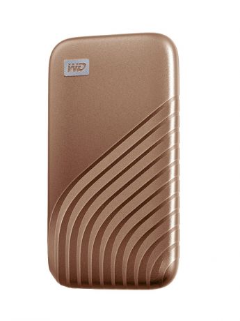 Твердотельный накопитель Western Digital My Passport 500Gb Gold WDBAGF5000AGD-WESN
