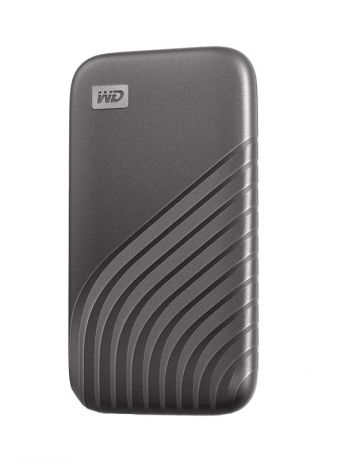 Твердотельный накопитель Western Digital My Passport 500Gb Gray WDBAGF5000AGY-WESN