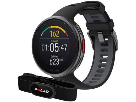 Часы Polar Vantage V2 HR Gen M-L Black 90082711