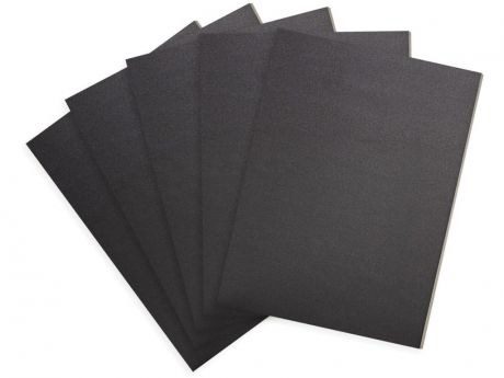 Пенокартон Brauberg 50х70cm 5 листов Black Matt 112472
