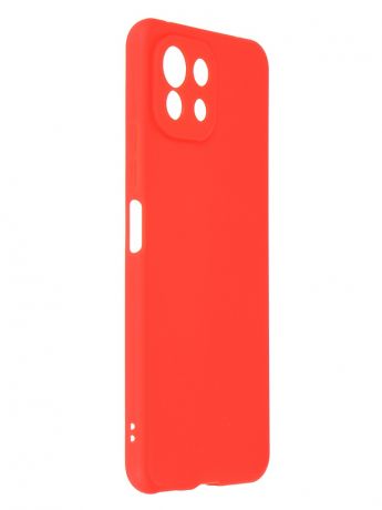 Чехол Zibelino для Xiaomi Mi 11 Lite Soft Matte Red ZSM-XIA-MI11-LITE-CAM-RED