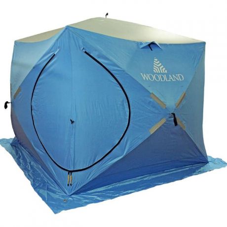 Зимняя палатка куб Woodland ICE FISH Double двухслойная