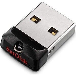 Флеш-диск Sandisk 64Gb Cruzer Fit SDCZ33-064G-G35 USB2.0 черный