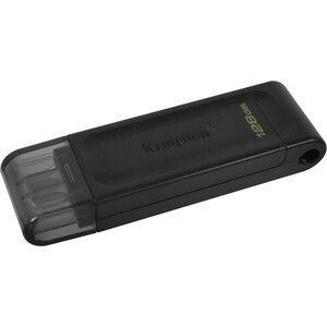 Флеш-диск Kingston 128Gb DataTraveler 70 Type-C DT70/128GB USB3.2 черный