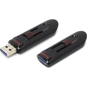 Флеш-диск Sandisk 128Gb Cruzer Glide SDCZ600-128G-G35 USB3.0 черный/красный
