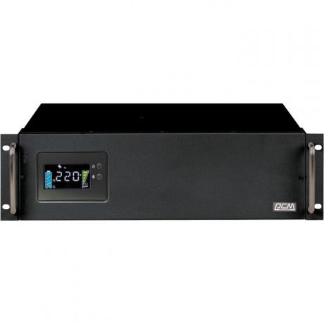 ИБП PowerCom King Pro RM KIN-2200AP LCD 1760Вт 2200ВА черный
