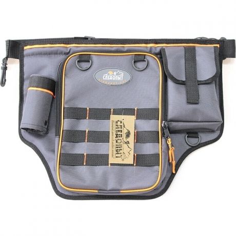 Сумка рыболовная поясная Следопыт Fishing Belt Bag Light, 44х35х6 см + 1 коробка LUNO 2