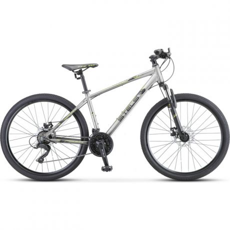 Велосипед Stels Navigator-590 MD 26" K010 20" Серый/салатовый